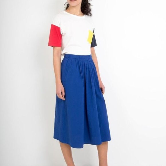 Humanoid (cobalt blue) Skirt - Picture 1 of 8